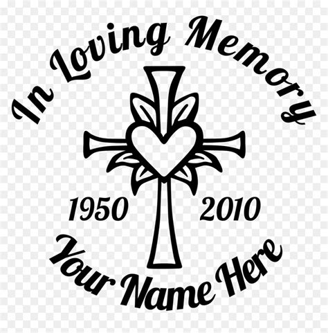 46+ Free In Memory Of Svg Pictures Free SVG files | Silhouette and