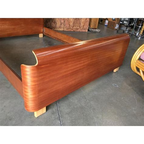 Mid Century Molded Plywood Bed Frame Chairish