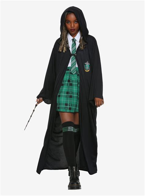 Harry Potter Slytherin House Robe Costume Student Costume Slytherin