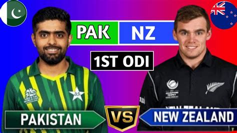 🔴live Pakistan Vs New Zealand 1st Odi Match Pak Vs Nz Odi Match Live