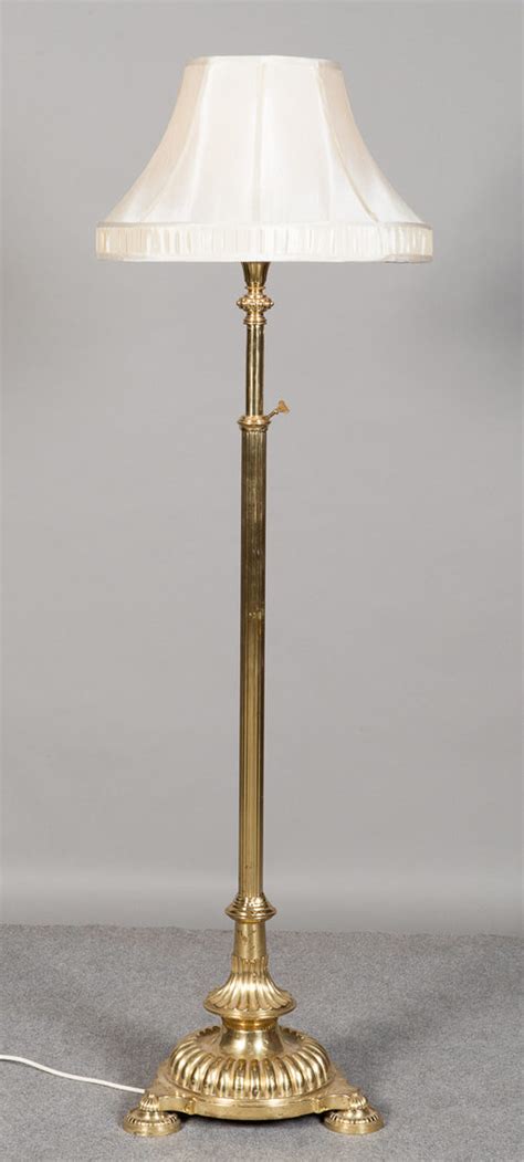 Antiques Atlas Brass Adjustable Standard Lamp