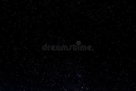 Night Sky With Stars And Galaxy In Outer Space Universe Background