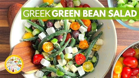 this greek green bean salad is perfect for potluck picnic or party youtube