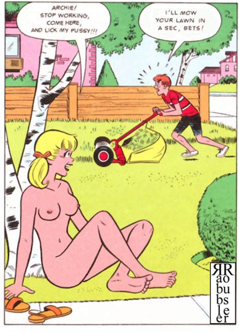 Rule 34 Archie Andrews Archie Comics Ass Backyard Betty Cooper Blonde