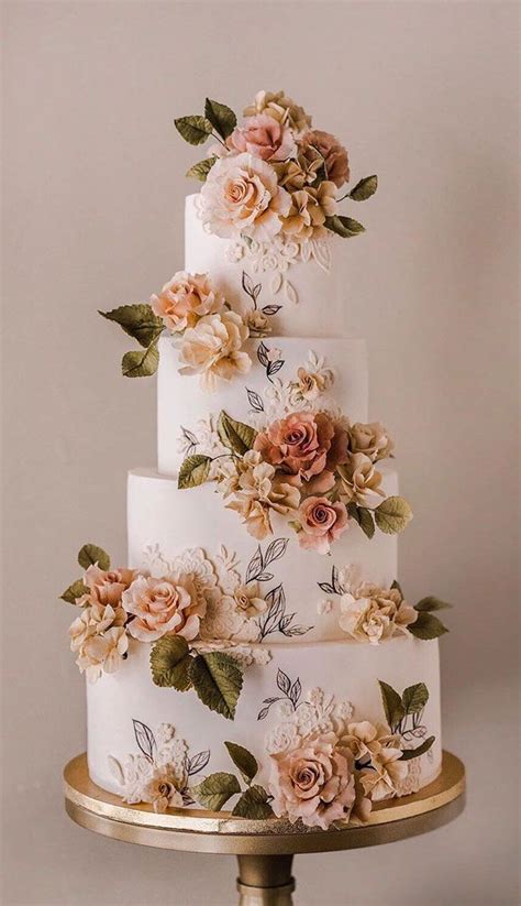 32 jaw dropping pretty wedding cake ideas pretty wedding cakes wedding cake pictures floral