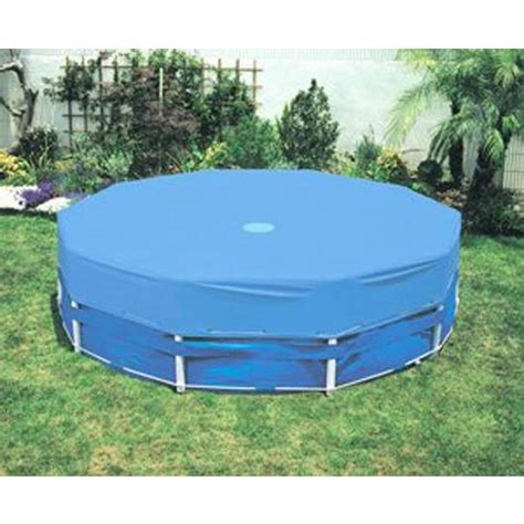 Intex 12 Ft Round Pool Cover For Metal Frame Pools Leslies Pool Supplies