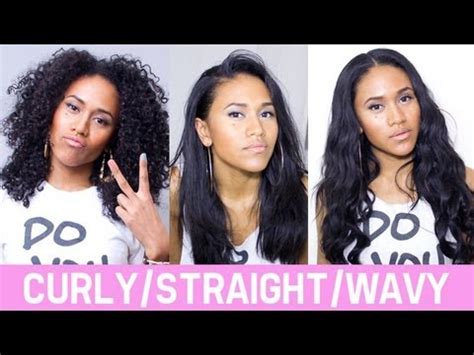 This fade for curly hair is an easy, manageable, fashionable haircut for most teenagers. How I went from Curly to Straight to Long & Wavy - YouTube