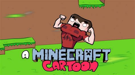 Minecraft diamond pickaxe illustration, minecraft: Minecraft Cartoon - "An Ordinary Day" | (1080p) - YouTube
