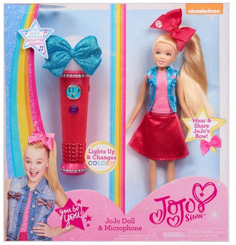 Nickelodeon Jojo Siwa Jojo Doll And Microphone