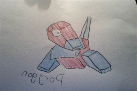 Pokemon Porygon Drawing By Thebluditto On Deviantart