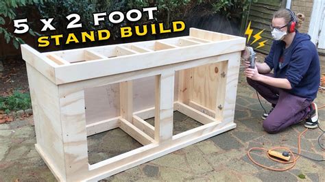 Building An Aquarium Stand 5x2x2 Part Two Youtube