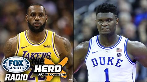 Cbb Lebron James Praises And Defends Zion Williamson Youtube