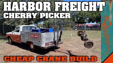 Puddins Fab Shop Builds A Quick Attach Crane From A Harbor Freight