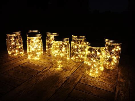 Amazing Firefly Jars For A Summer Wedding Or Party Christmas Garden