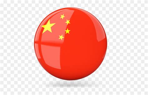 Icon China Flag China Flag Round Icon Hd Png Download 640x480