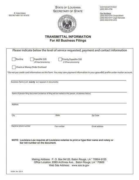 Agents statement of change of registered office address. LLC Louisiana - How to get an LLC in Louisiana | TRUiC Guides