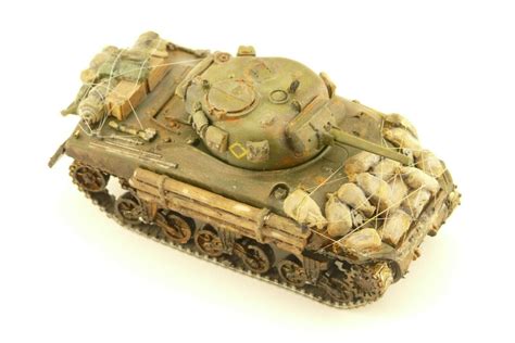 172 British Wwii Sherman Tank Military Scale Model Stowage Kit Access