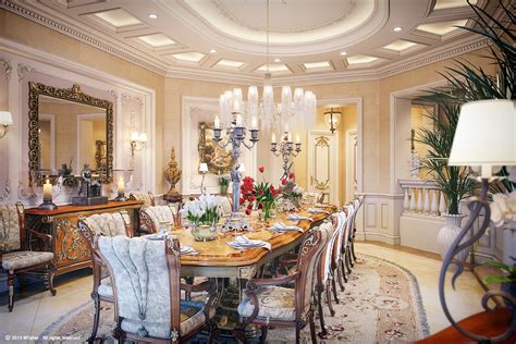 Luxury Villa Dining Room 3interior Design Ideas