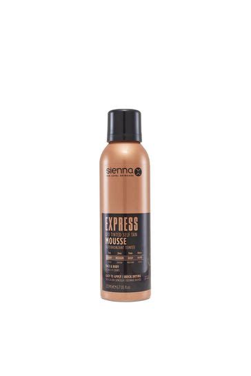 Buy Sienna X Express Q10 Self Tan Tinted Mousse 200ml From The Next