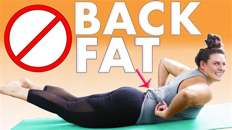 How To Reduce Back Fat By Yoga Youtube