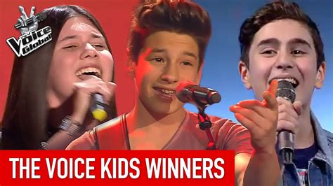 Ich glaub schon sagen zu können, dass ich seit der ersten sendung ein fan von voice of kids bin. The Voice Kids | BEST WINNERS from around the world [PART ...
