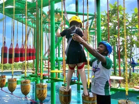 Additional ticket and charges may apply. Forest City Water Park In JB Has A Maze, Slides & An ...