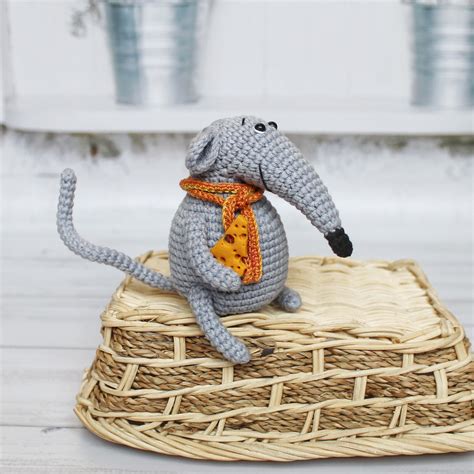 Rat crochet pattern Crochet little rat mouse crochet toy | Etsy | Crochet patterns, Crochet toys ...