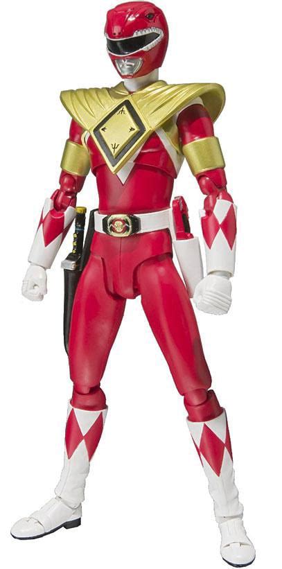 Power Rangers Mighty Morphin S H Figuarts Armored Red Ranger Action