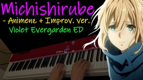 Michishirube Violet Evergarden Ed Animenz Improvised Ver Piano