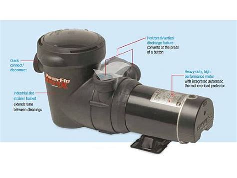 Pool Supply Unlimited Hayward Power Flo Matrix Above Ground Pool Pump 2