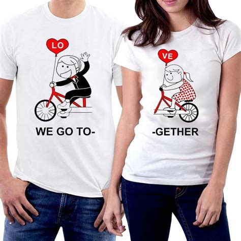 Signature Valentine Couple T Shirt Sg7124 Shoppersbd