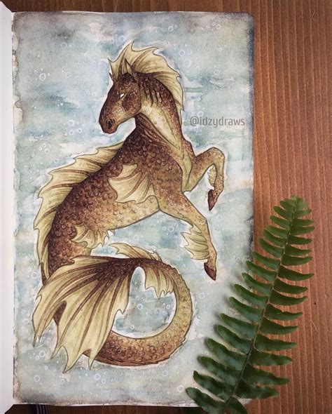 ↟ Hippocampus↟ Mythicmay The Water Dwelling Creature Of Greek