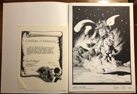 kull ii portfolio by severin marie and john near fine 1977 first edition signed by author