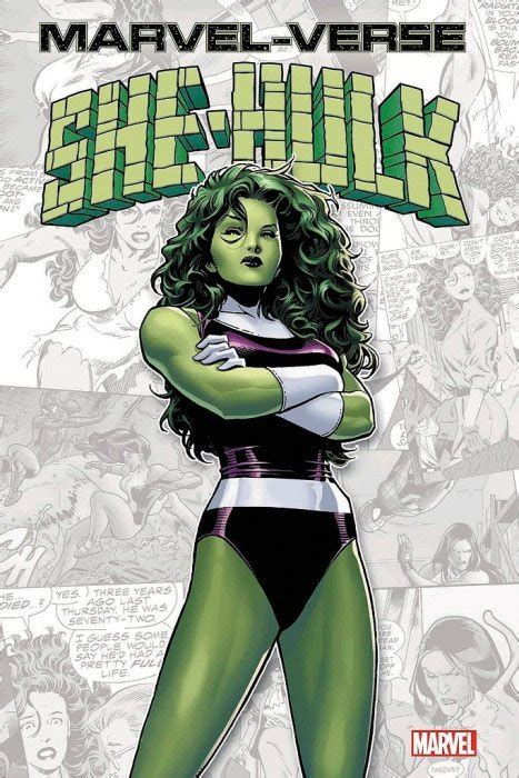 Marvel Verse She Hulk Soft Cover Marvel Comics ComicBookRealm Com