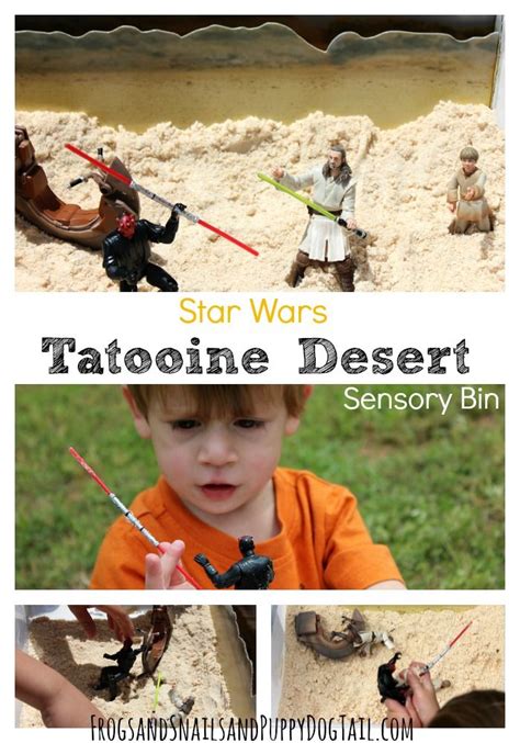 Star Wars Tatooine Desert Sensory Bin Fspdt Star Wars Crafts Star
