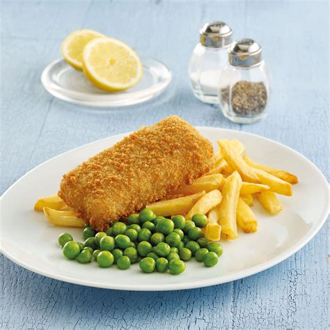 Mini Cod, Chips & Peas