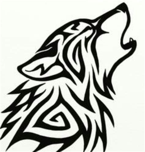 Wolf Outline Ideas On Simple Wolf Drawing 