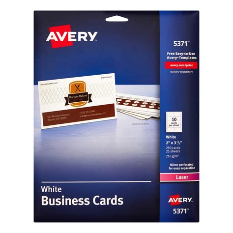 Patented quick&clean technology enables you to seperate. How to Use Avery Business Card Templates In Word ...