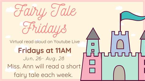 Fairy Tale Fridays Youtube