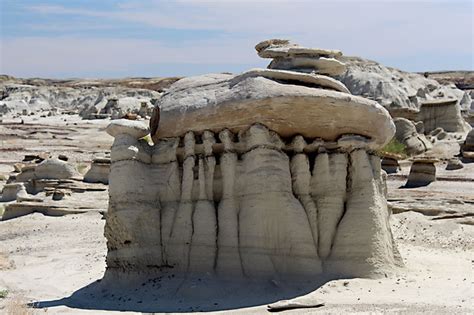 Day Trips Bisti Badlands New Mexico Unusual Rock Formations In An