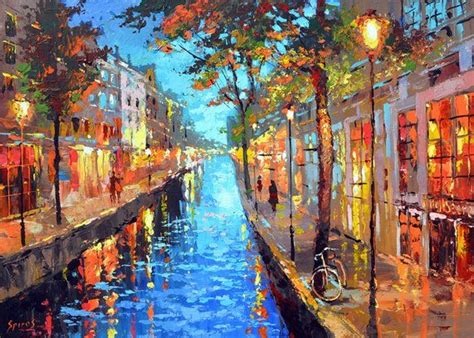Magical Night Oil Painting Dmitry Spiros Wall Art Wall Decor Home