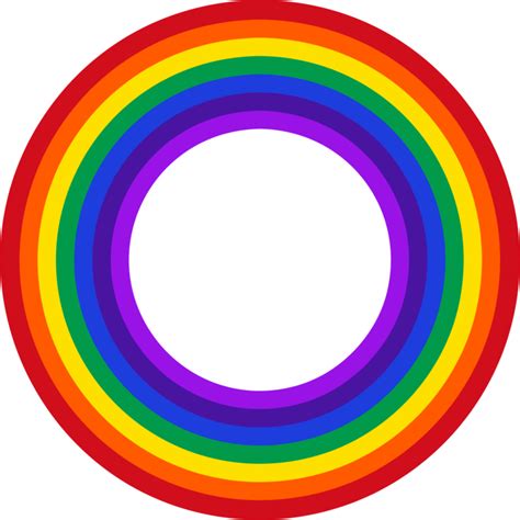 Rainbow Circle Logo Logodix