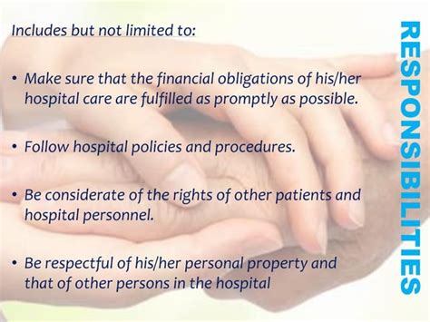 Patients Rights And Responsibilities