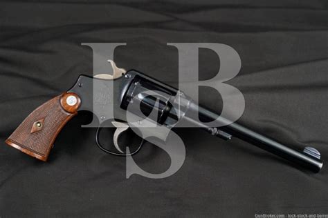 Smith Wesson S W Hand Ejector Wcf Da Sa Revolver C R Lock Stock Barrel