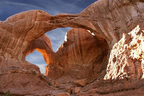 Double Arch In Late Afternoon Photograph By Mike Mcglothlen Fine Art