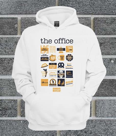 Motivational hoodie, inspirational hoodie, you are enough sweatshirt, you are enough shirt, inspirational shirt, loungewear, mandela shirt. The Office Quote Mash-Up Hoodie