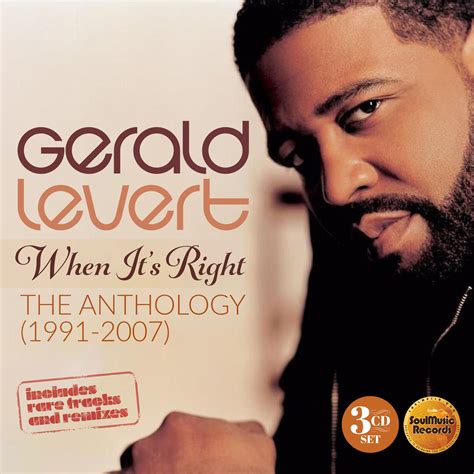 Soul Strutter: Gerald Levert [2023] - When It’s Right The Anthology