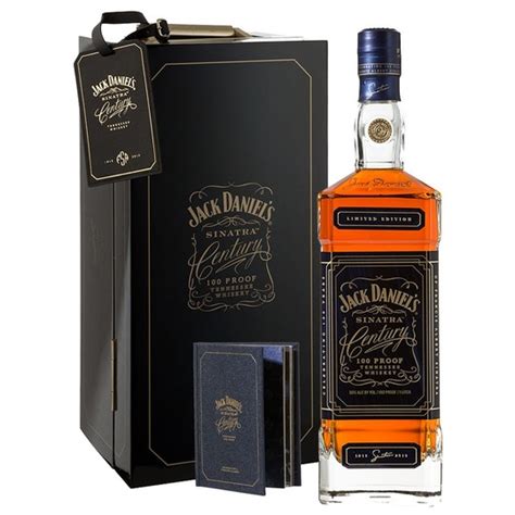 jack daniels sinatra century tennessee whiskey 1lt bottle