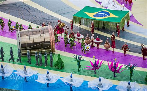 Cerimônia de abertura da Copa do Mundo 22 06 2018 Esporte