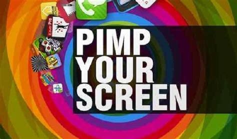 Pimp Your Iphone Ipad Or Ipod Touch Screen With New App
